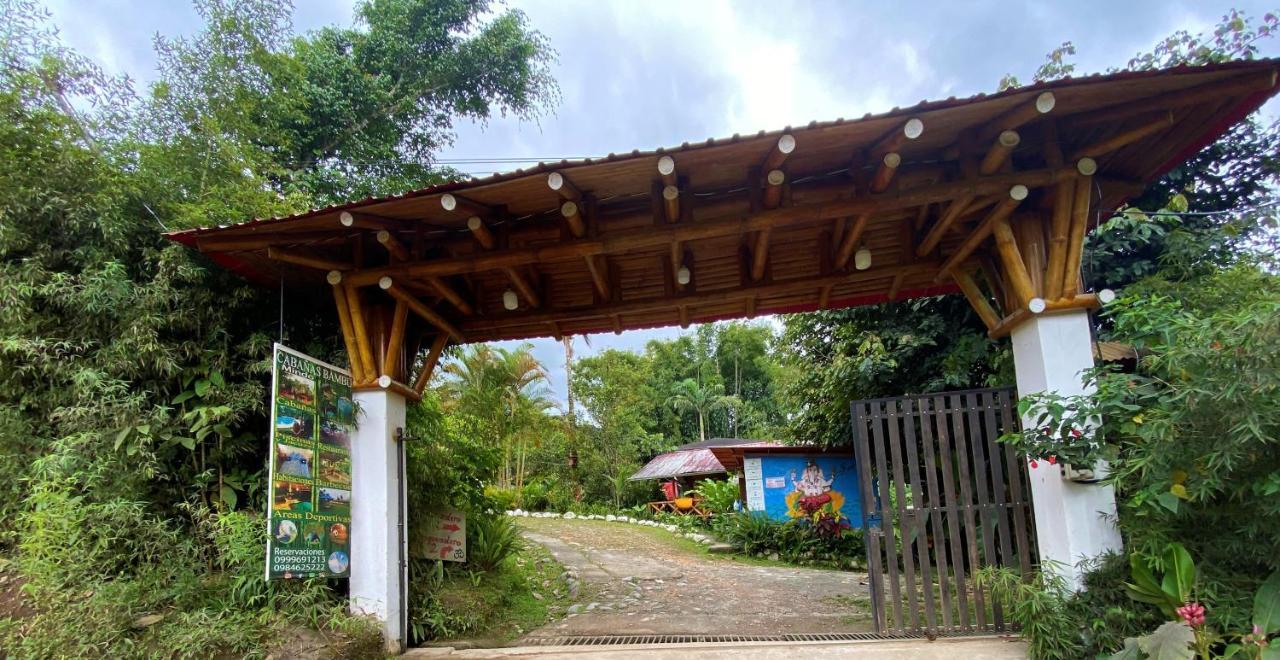 Cabanas Bambu Mindo Exterior foto