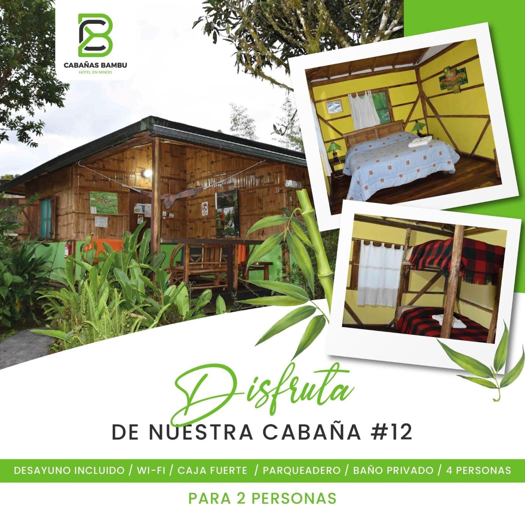 Cabanas Bambu Mindo Exterior foto