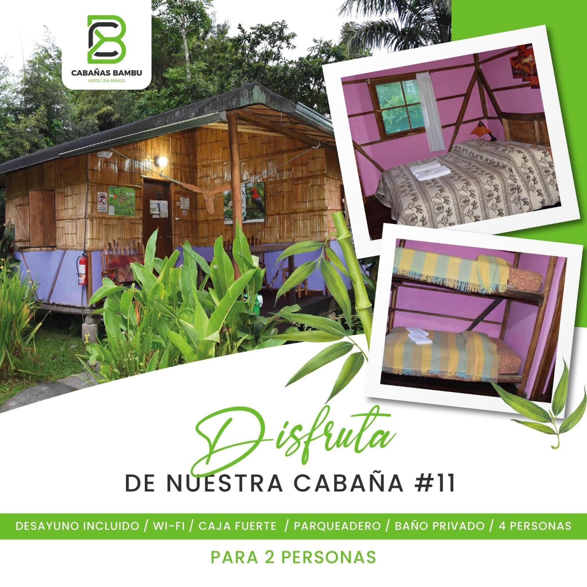 Cabanas Bambu Mindo Exterior foto